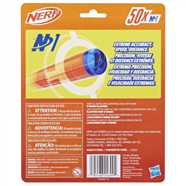 DARDOS NERF N SERIES 50 UNIDADES