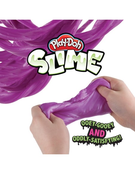 MASAS Y PLASTILINAS PLAY-DOH SLIME PACK AMARILLO MORADO CELESTE
