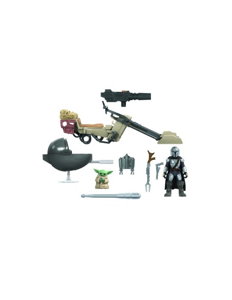 FIGURA STAR WARS MISSION FLEET SPEEDER BIKE