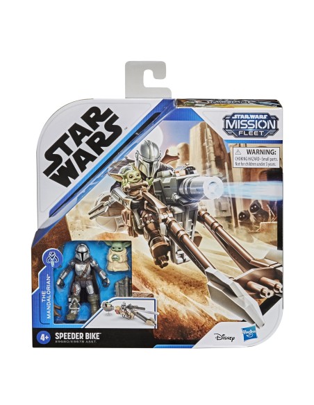 FIGURA STAR WARS MISSION FLEET SPEEDER BIKE