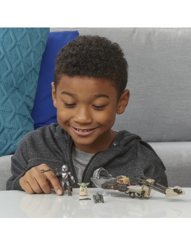 FIGURA STAR WARS MISSION FLEET SPEEDER BIKE