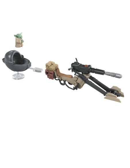 FIGURA STAR WARS MISSION FLEET SPEEDER BIKE