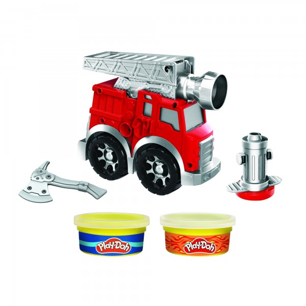 MASA PLAY DOH WHEELS MINI CAMION BOMBEROS