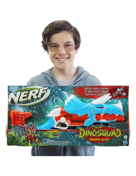 LANZADOR NERF DINOSQUAD TRICERA-BLAST