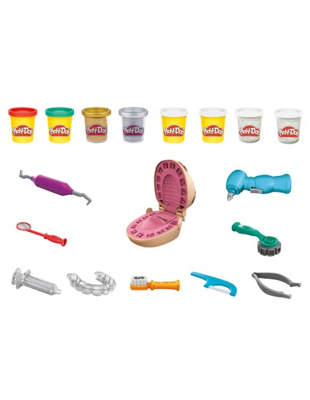 MASAS Y PLASTILINAS PLAY-DOH CLÁSICO DENTISTA BROMISTA