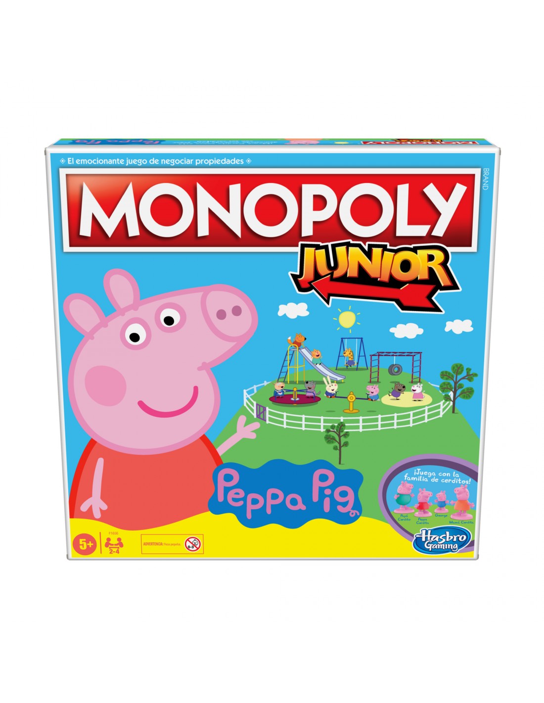 JUEGO MESA MONOPOLY PEPPA PIG