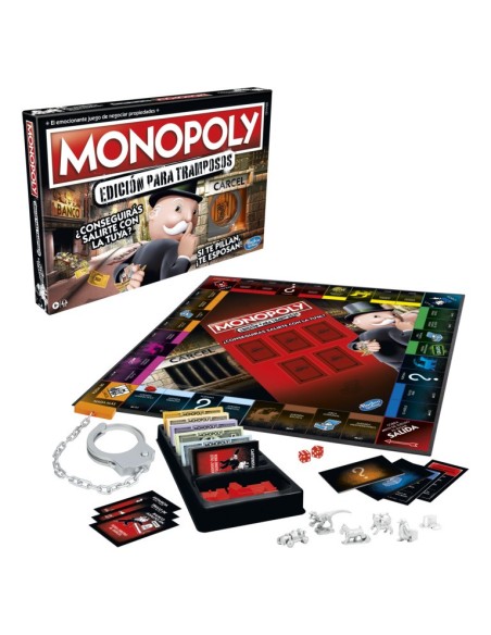 JUEGO DE MESA MONOPOLY EDICIÓN PARA TRAMPOSOS