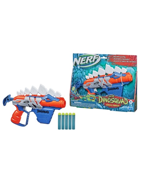 LANZADOR NERF DINOSQUAD STEGO-SMASH
