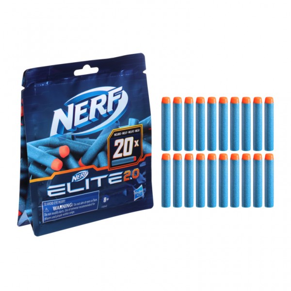 Nerf N-Strike Elite - Recambio de dardos de distancia (paquete de 100)