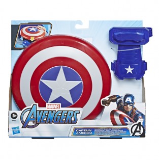 AVENGERS ESCUDO Y GUANTE MAGNETICO CAPITAN AMERICA