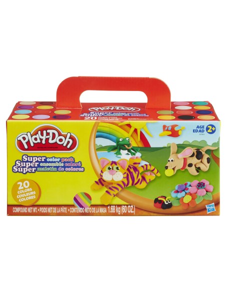 MASAS Y PLASTILINAS PLAY-DOH CLÁSICO MALETIN COLORES