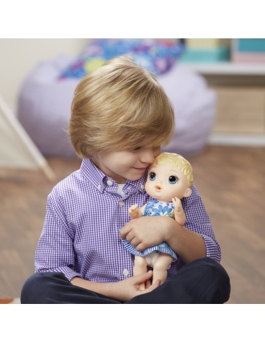 MUÑECA BABY ALIVE BEBÉ SORBITOS CABELLO RUBIO