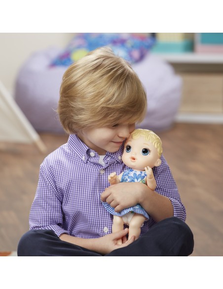 MUÑECA BABY ALIVE BEBÉ SORBITOS CABELLO RUBIO