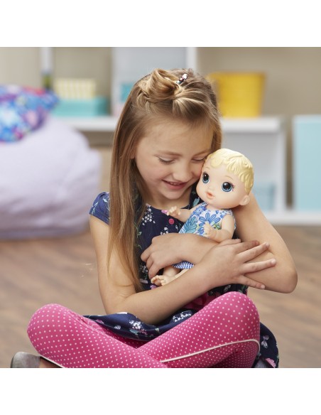 MUÑECA BABY ALIVE BEBÉ SORBITOS CABELLO RUBIO