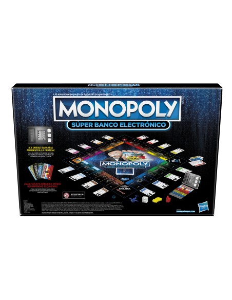 JUEGO DE MESA MONOPOLY SÚPER BANCO ELECTRÓNICO JUEGO DE MESA MONOPOLY SÚPER BANCO ELECTRÓNICO