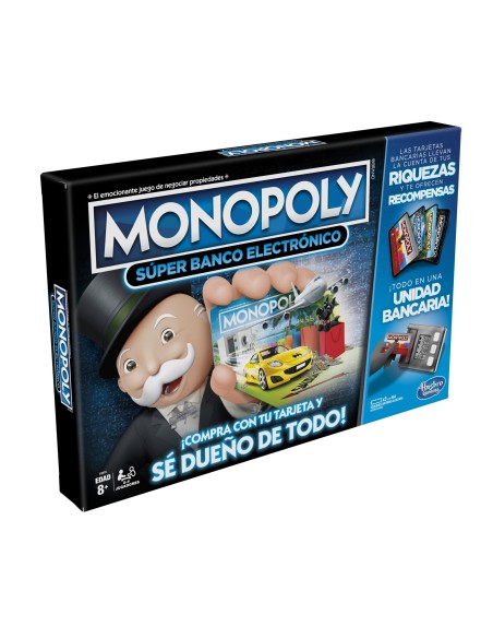 JUEGO DE MESA MONOPOLY SÚPER BANCO ELECTRÓNICO JUEGO DE MESA MONOPOLY SÚPER BANCO ELECTRÓNICO