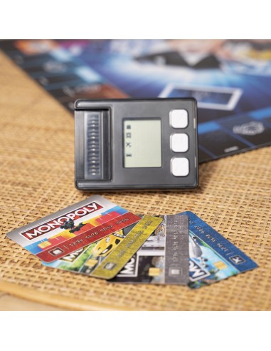 JUEGO DE MESA MONOPOLY SÚPER BANCO ELECTRÓNICO