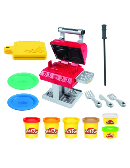 MASAS Y PLASTILINAS PLAY-DOH KITCHEN CREATIONS SUPER BARBACOA