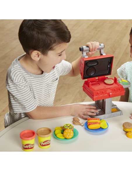MASAS Y PLASTILINAS PLAY-DOH KITCHEN CREATIONS SUPER BARBACOA