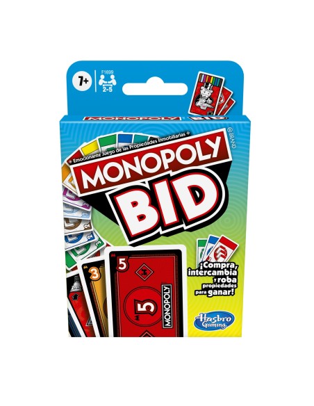 JUEGO DE MESA MONOPOLY BID