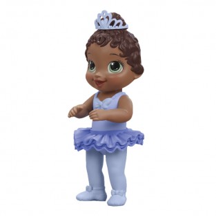 MUÑECA BABY ALIVE BEBÉ DULCE BAILARINA Morada Morena