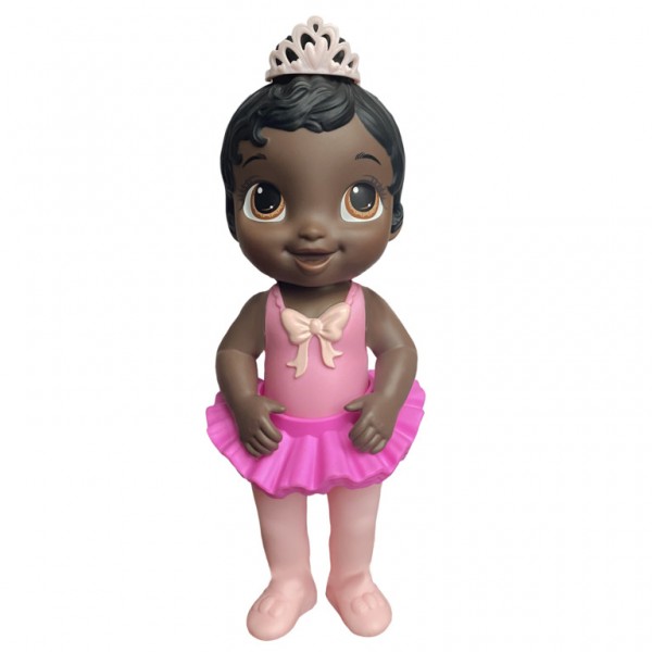 MUÑECA BABY ALIVE BEBE DULCE BAILARINA ROSADA MORENA