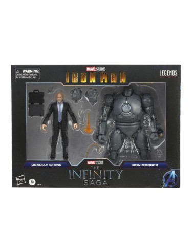 FIGURA FAN MARVEL LEGENDS SERIES INFINITY SAGA STANE & IRONMONGER