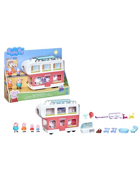 VEHICULO PEPPA PIG LA CASA RODANTE FAMILIAR DE PEPPA PIG