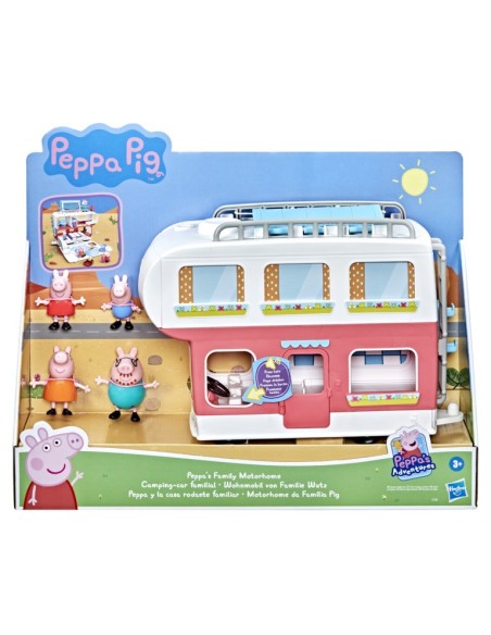 VEHICULO PEPPA PIG LA CASA RODANTE FAMILIAR DE PEPPA PIG