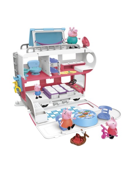 VEHICULO PEPPA PIG LA CASA RODANTE FAMILIAR DE PEPPA PIG