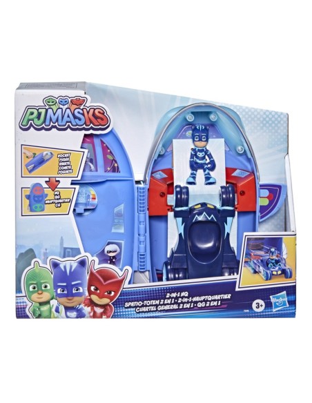 SET PJ MASKS CUARTEL GENERAL 2 EN 1 CONNOR