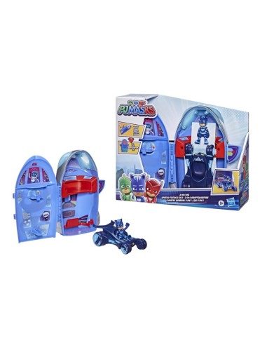 SET PJ MASKS CUARTEL GENERAL 2 EN 1 CONNOR