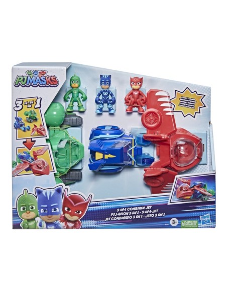 VEHICULO PJ MASKS JET COMBINADO 3 EN 1