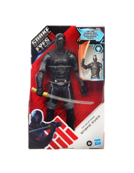 FIGURA GI JOE NINJA STRIKE SNAKE EYES