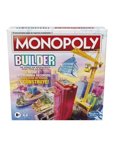 JUEGO DE MESA MONOPOLY BUILDER