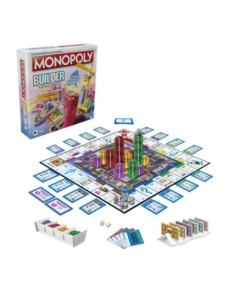 JUEGO DE MESA MONOPOLY BUILDER