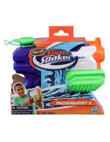 LANZADOR DE AGUA NERF SUPERSOAKER MICROBURST 2
