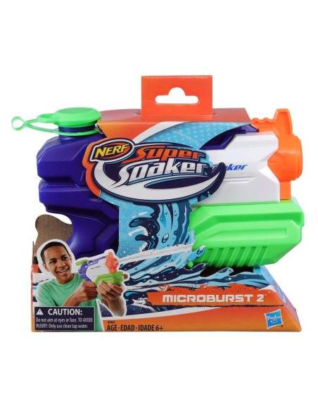 LANZADOR DE AGUA NERF SUPERSOAKER MICROBURST 2