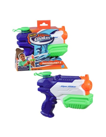 LANZADOR DE AGUA NERF SUPERSOAKER MICROBURST 2