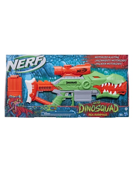 LANZADOR NERF DINOSQUAD REX-RAMPAGE