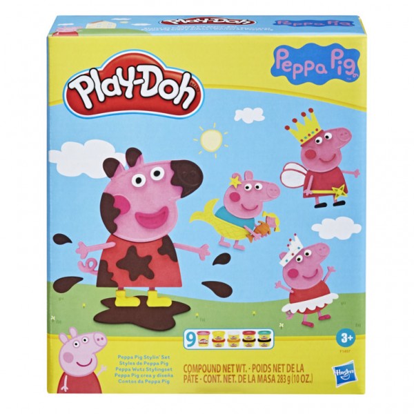 MASAS Y PLASTILINAS PLAY-DOH CREA Y DISEÑA PEPPA PIG