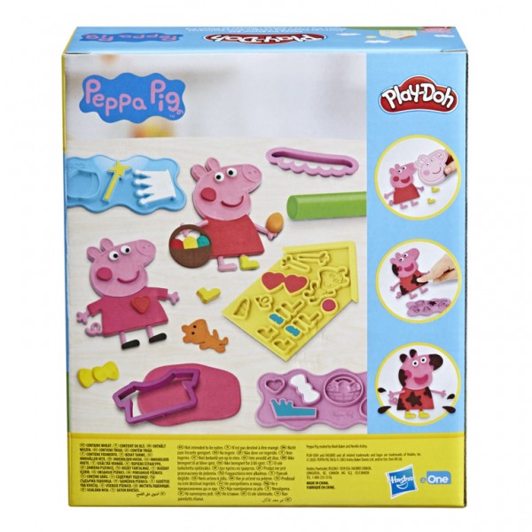 MASAS Y PLASTILINAS PLAY DOH CREA Y DISENA PEPPA PIG