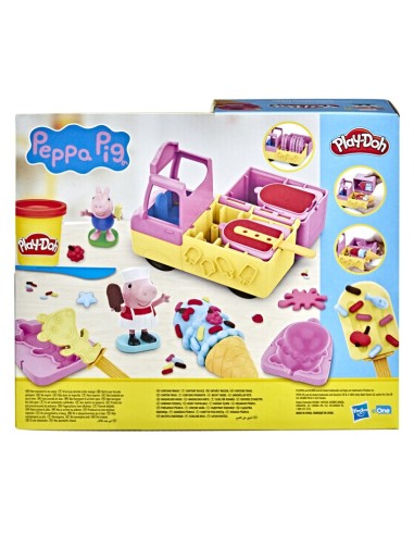 MASAS Y PLASTILINAS PLAY-DOH PEPPA PIG CAMIÓN DE HELADOS