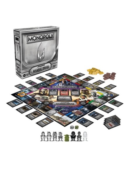 JUEGO DE MESA FAN MONOPOLY THE MANDALORIAN