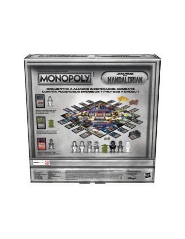 JUEGO DE MESA FAN MONOPOLY THE MANDALORIAN