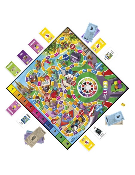 JUEGO DE MESA HASBRO GAMING LIFE: EL JUEGO DE LA VIDA