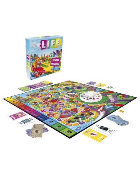 JUEGO DE MESA HASBRO GAMING LIFE: EL JUEGO DE LA VIDA