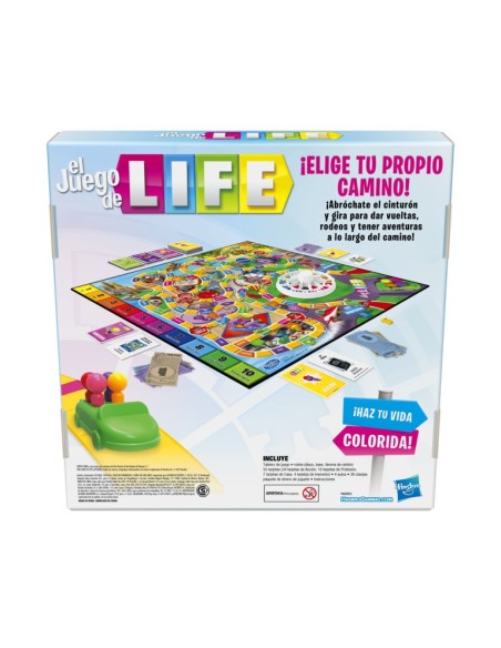 JUEGO DE MESA HASBRO GAMING LIFE: EL JUEGO DE LA VIDA