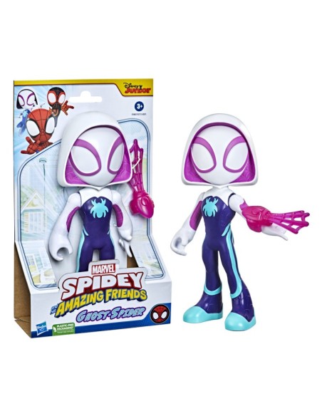 FIGURA SPIDEY AND FRIENDS 25 CM GHOST SPIDER