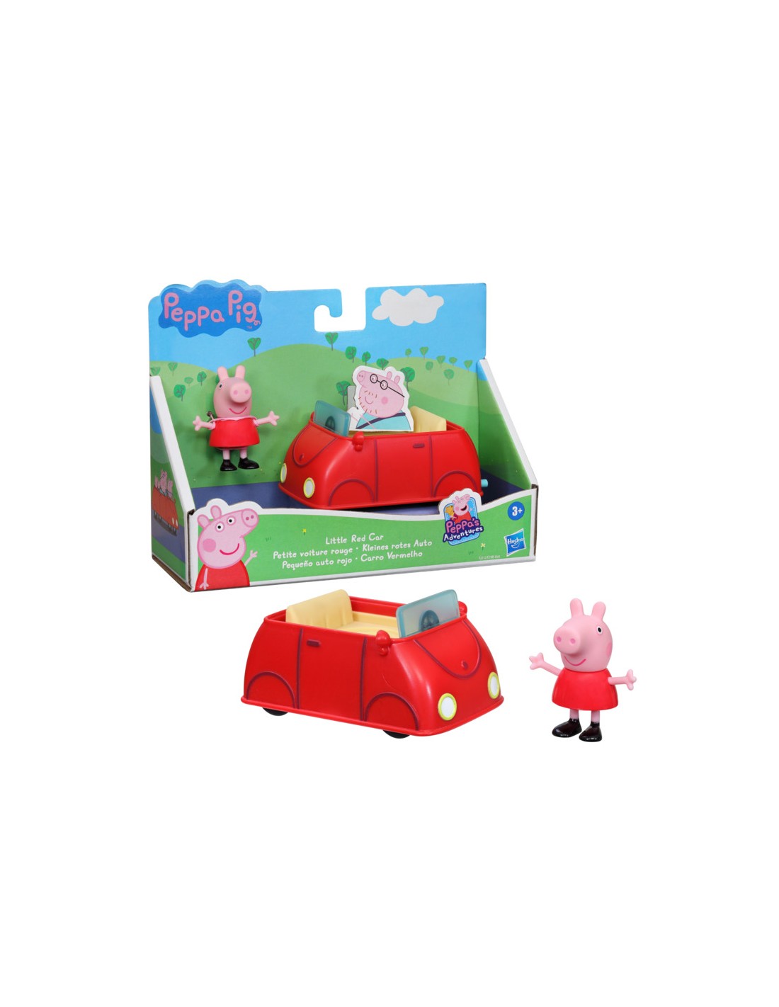 Peppa Pig - Peppa's Adventures - La casa de la familia de Peppa - Incluye  playset, auto con sonidos, 4 figuras, 6 accesorios - Edad: 3 años en  adelante, Exclusivo en  : : Juguetes y juegos